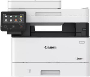 Canon i-SENSYS MF453dw Mono Laser Printer, Print, Copy, Scan, Up to 38 PPM Print Speed, 1200 x 1200 Max DPI Resolution, 12.7cm LCD Colour Touch Screen, White | 5161C007
