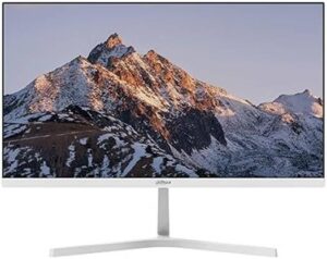 Dahua LM24-B200SW 23.8" FHD Monitor, 75Hz Refresh Rate, 5ms Response Time, 178°(H)/178°(V) Viewing Angle, 1w x2 Built-In Speaker, 16.7M Display Color, White | DHI-LM24-B200SW