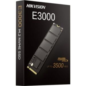 Hikvision E3000 512GB 3D NAND Internal SSD, M.2 PCI-e Gen 3 x 4 NVMe, Maximum Read Speed 3476 MB/s, Write Speed 3137 MB/s | HS-SSD-E3000