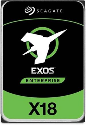 Seagate Exos X18 12TB SATA III 6 Gb/s 3.5" Internal Hard Drive, Data Transfer Speeds Up to 270 MB/s, 256 MB Cache Memory, 7200RPM Speed, 2,500,000 Hours MTBF, 0.35% AFR | ST12000NM000J