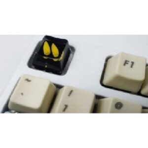 Vergo Pikachu Customized Profile Resin Keycap, Cherry MX Switch, For Mechanical Keyboard, Black | VRGO-PK-BLK