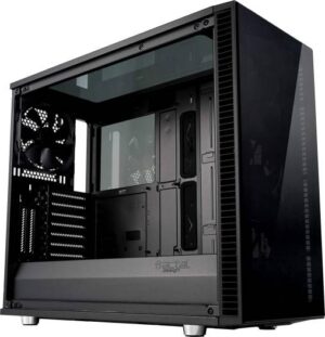 Fractal Design Define S2 Vision Blackout Tempard Glass Computer Case | FD-CA-DEF-S2V-BKO-TGD