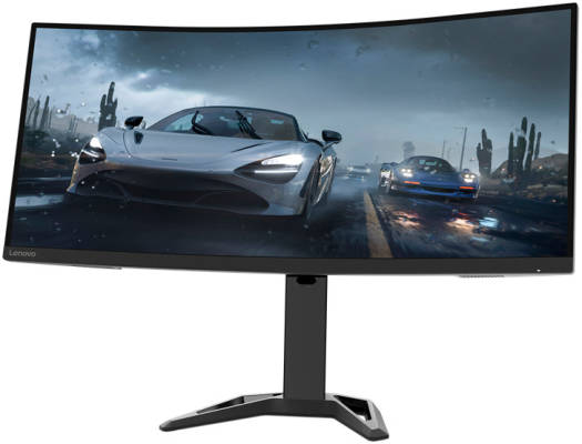 Lenovo G34w-30 34" WQHD Curved Monitor, 3440x1440 99% sRGB VA Display, 165Hz Refresh Rate & 0.5ms Response Time, 3Wx2 Speaker, 16.7m Colors, AMD FreeSync2x HDMI 2.0, 1x DP 1.4, Black | 66F1GAC1AE - Image 3