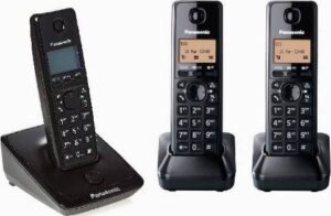 Panasonic Digital Cordless Phone With 3 Headstes | KXTG2713