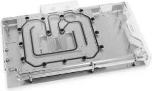 EKWB EK-Quantum Vector 2 EVO Strix/TUF RTX 4090 D-RGB Water Block, CNC-Machined Backplate, EK-Matrix7 Support, Addressable D-RGB, White Edition | 3831109880685