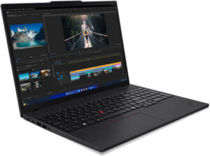 Lenovo ThinkPad T16 Gen 3 Laptop, 16" WUXGA IPS Touch Display, Intel Core Ultra 7 155U Processor, 16GB RAM, 512GB SSD, Intel Graphics, English Backlit Keyboard, Windows 11 Pro, Black | 21MN00AHUS