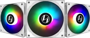 Lian Li ST120 3-Pack ARGB 120mm with Fan Control Pack 3 UDS KIT 3 PCS/1900R, White | G99.12ST3W.00