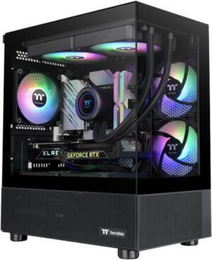 MetaMid Gaming PC - AMD Ryzen 7 8700F 8 Cores 16 Threads, NVIDIA RTX 5060 Ti 8GB, 32GB DDR5 RAM 6000MHz, 1TB SSD Gen 4, 650W 80 PLUS PSU, 240mm Liquid Cooler, Wi-Fi + BT