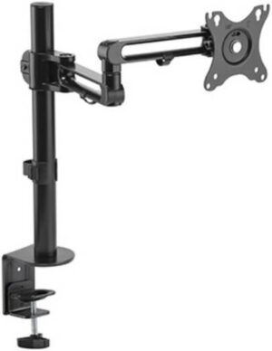 Newstar 91-LDT30C012 Articulating Single Monitor Arm, Fits 17" to 35" Monitor, Up to 8kg Max Weight Capacity, 100x100 VESA, Black | 91-LDT30C012