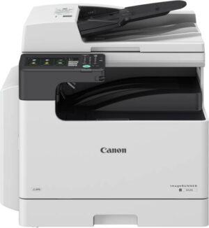 Canon imageRUNNER 2425 Multifunction Laser Printer, 25ppm Printed Speed, 600 x 600 DPI Resolution, 7-inch WVGA Color Touchscreen Control Panel, 700 Sheets Max Capacity, White | IR 2425