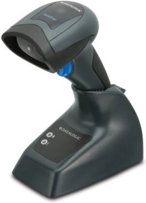 Datalogic QBT2430 Barcode Scanner, 1D & 2D Scanning Capabilities, Omni-directional Scan Pattern, 100000 lux Max Ambient Light, Imager Sensor, Black | QBT2430-BK-BTK1