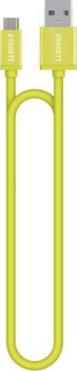 Cygnett USB-A to Lightning Cable Apple Certified MFi, Charge & Sync, Fast Charging, Long Lasting, Durable & Fixable, All iOS Devices iPhone/iPad, Soft Nylon PVC - 1.2M/4ft - Green | CY1475PCCSL
