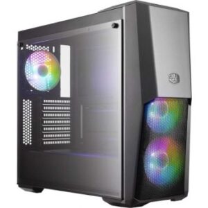 Cooler Master MasterBox MB500 ARGB, Mid-Tower ATX, 3x120mm Front ARGB Fans, Black | MCB-B500D-KGNN-S01