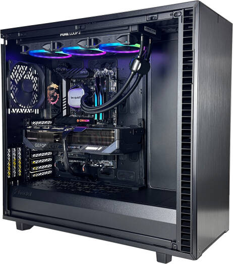 WorkEdge Workstation - AMD Ryzen 9 9950X3D 16 Cores 32 Threads, NVIDIA RTX 5080 16GB, 64GB DDR5 RAM 5600MHz, 2TB SSD Gen 5, 1000W PSU, 360mm Liquid Cooler, Wi-Fi + BT
