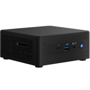 Intel Nuc 11 Panther Canyon Barebone PC, 11th Gen Core i3-1115G4, Quad Display, 8K Support, M.2 + 2.5” SSD Slot, 2x SODIMM, 2 Cores, 4 Threads, 4.10 GHz Frequency, No Cord | RNUC11PAHi30000