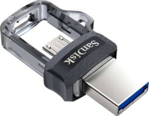 SanDisk Ultra 128GB Dual Drive M3.0 Flash Drive for Android Devices | SDDD3-128G-G46