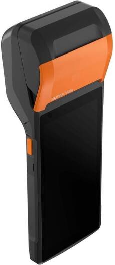 Sunmi V2s Handheld 4G POS with Built-In Printer, 5.5" HD IPS Display, Cortex-A53 Quad-Core CPU, 1GB RAM + 8GB ROM, 5M AF Camera, Support 1D/2D, Wi-Fi / BT, 4G LTE, Type-C, Black-Orange | P06040076