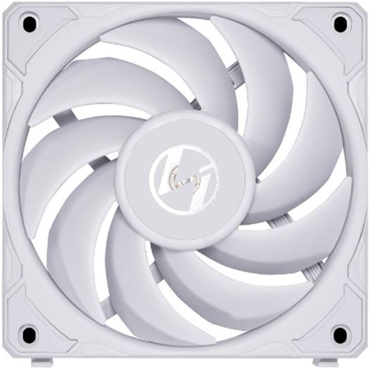 Lian-Li UNI Fan P28 Case Fan, LCP+PBT+PC+Aluminum Materials, 120mm Fan Size, 2600 RPM Fan Speed, 92 CFM Airflow, Fluid Dynamic Bearing, Pack of 3, White | G99.12P283W.00 - Image 3