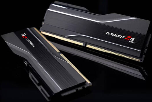 G.Skill Trident Z5 Neo 64GB (2x 32GB) DDR5 Dual Channel Desktop Memory, 6000 MT/s Memory Speed, CL30-40-40-96 Latency, AMD EXPO, 1.40V Voltage, Black | F5-6000J3040G32GX2-TZ5N - Image 4