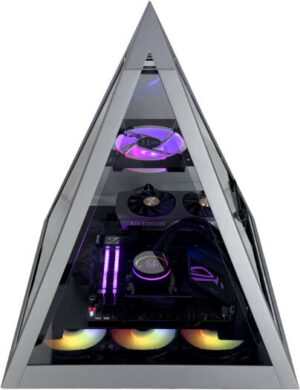 Obelisk X Gaming PC - Intel Core i7-14700KF 20 Cores 28 Threads, NVIDIA RTX 5070 12GB, 32GB DDR5 RAM 6400MHz, 1TB SSD Gen 4, 750W 80 PLUS PSU, 360mm Liquid Cooler, Wi-Fi + BT