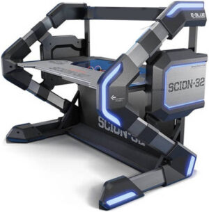 E-Blue SCION Workstation - AMD Ryzen Threadripper Pro 5975WX 32 Core 64 Threads, NVIDIA RTX A6000 48GB, 128GB DDR4 RAM 3200MHz, 4TB SSD Gen 4, 1500W Gold Rated PSU, Customer water Cooled