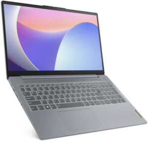 Lenovo IdeaPad Slim 3 15IRH8 Laptop, 15.6" FHD IPS Display, Intel Core i7-13620H, 16GB RAM, 512GB SSD, Intel UHD Graphics, English Keyboard, Free DOS, Arctic Grey | 83EM007MPS
