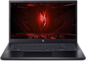 Acer Nitro V 15 Gaming Laptop, 15.6" FHD IPS 165Hz Display, Intel Core i5-13420H Processor, 16GB RAM, 512GB SSD, GeForce RTX 3050 6GB Graphics, English Keyboard, FreeDOS, Black | NH.QNCEM.00F