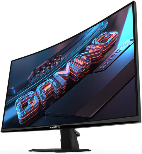 GIGABYTE GS27FC-EK Gaming Monitor, 27" VA Display, FHD Resolution, 180Hz Refresh Rate, 1ms (MPRT) Response Time, AMD FreeSync Premium Technology, 1500R Curvature, Black | GS27FC-EK - Image 2