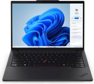 Lenovo ThinkPad T14 Gen 5 Laptop, 14" WUXGA IPS 60Hz Display, AMD Ryzen 7 PRO 8840U, 16GB RAM, 512GB SSD, AMD Radeon 780M Graphics, English-Arabic Keyboard, Win11Pro, Black | 21MC0018GR
