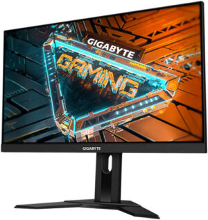 GIGABYTE G24F 2 Gaming Monitor, 23.8" SS IPS FHD Display, Up to 180Hz Refresh Rate, 1ms MPRT Response Time, AMD FreeSync Premium Technology, 16.7M Display Colors, 2xHDMI/DP Input, Black | G24F-2 KF