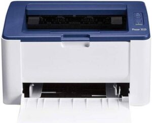 XEROX Phaser 3020/BI Monochrome Laser Printer, 600 x 600 dpi Print Resolution, Up to 21 ppm Print Speed, Built-in Wi-Fi Connectivity,  Upto 15000 Pages/Month Duty Cycle, White/Navy | 3020/BI