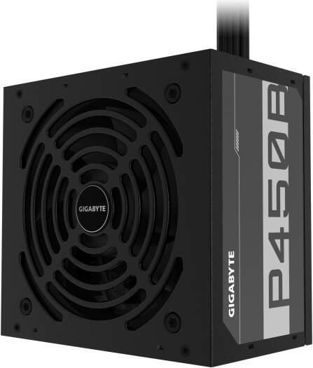 GIGABYTE P450B Non-Modular Power Supply, 450W Power Capacity, 80 PLUS Bronze Efficiency, 120mm Hydraulic Bearing Fan, Active PFC, Black | GP-P450B - Image 2