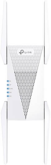 TP-Link AXE5400 Tri-Band Mesh Wi-Fi 6E Range Extender, Broadband/Wi-Fi Extender, Wi-Fi Booster/Hotspot With 1 Gigabit Port, 160 MHz Channels, Built-In Access Point Mode, Easy Setup, White | RE815XE