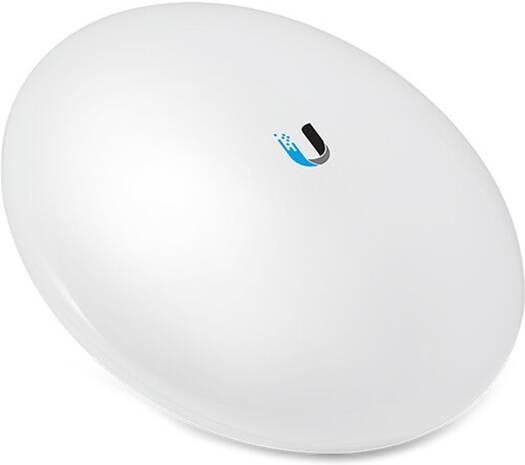 Ubiquiti Networks NBE-5AC-GEN2 NanoBeam ac Gen2 airMAX ac CPE with Dedicated Management, 450+ Mb/s Throughput, 2 x 10/100/1000 ETH Ports, Wi-Fi Radio for Mgt, White | NBE-5AC-GEN2
