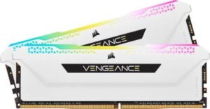 Corsair Vengeance RGB Pro SL 16GB (2 x 8GB) 288-Pin DDR4 SDRAM DDR4 3600 (PC4 28800) Intel XMP 2.0 Desktop Memory | CMH16GX4M2D3600C18W