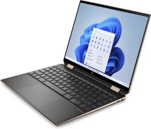 HP Spectre X360 Convertible 13.3'' FHD Touch Laptop, 11th Gen Intel Core i7-1165G7 2.80Ghz, 8GB RAM, 1TB SSD, Intel Iris Xe Graphics, Windows 10 Home, Backlit Keyboard, Black | 8UY94AV