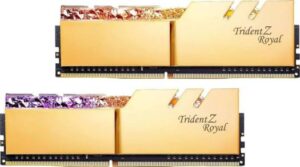 G.SKILL Trident Z Royal Series 64GB (2 x 32GB) 288-Pin DDR4 SDRAM DDR4 3600 (PC4 28800) Intel XMP 2.0 Desktop Memory Model | F4-3600C18D-64GTRG