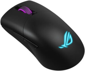 ASUS ROG Keris Wireless Lightweight Gaming Mouse,16,000 DPI Sensor, Push-fit Switch Sockets, Swappable Side Buttons, ROG Omni Mouse Feet, ROG Paracord & Aura Sync RGB Lighting | 90MP0230-B0UA00