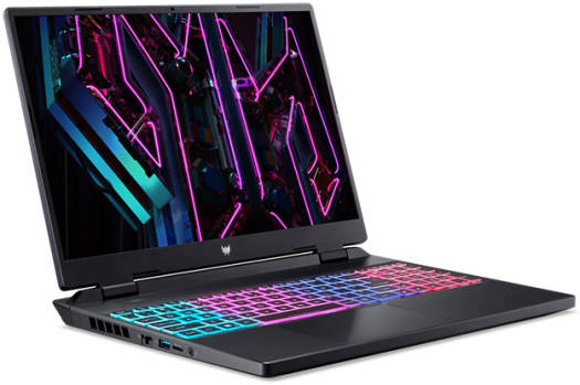 Acer Predator Helios Neo 16 Gaming Laptop, 16" WUXGA IPS 165Hz Display, Intel Core i7-13700HX CPU, 16GB RAM, 1TB SSD, GeForce RTX 4060 8GB GPU, ENG K/B, FreeDOS, Steel Grey | NH.QLUEM.005 - Image 3