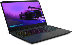 Lenovo IdeaPad Gaming 3 15IHU6 Laptop, 15.6" FHD IPS 120Hz Display, Intel Core i7-11370H, 8GB RAM, 256GB SSD + 1TB HDD, GeForce GTX 1650 4GB GPU, English K/B, Win11, Shadow Black | 82K100LSUS
