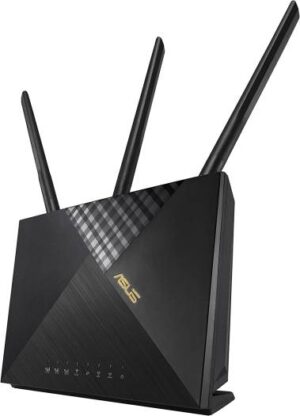 ASUS 4G-AX56 AX1800 Gigabit Ethernet Dual-Band Wireless Router, Captive Portal, Aiprotection, Parental Controls, LTE Connectivity | 90IG06G0-MO3110