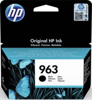HP 963 Black Original Ink Cartridge (Standard Yield 1000 pages) | 3JA26AE