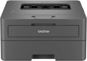 Brother HL-L2400D Compact Mono Laser Printer, Automatic Duplex Printing, Up to 30/32 ppm Print Speed, Up to 1200 x 1200 dpi Resolution, Hi-Speed USB 2.0 Connectivity, Black | HL-L2400D