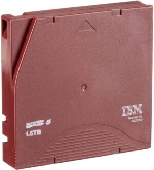 IBM 46X1290 LTO-5 Ultrium Data Cartridge,  1.5 TB / 3.0 TB Compressed Capacity, 170 MB/s Native Transfer Rate, Linear Serpentine Recording Cartridge | 46X1290