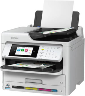 EPSON WorkForce Pro WF-C5890DWF AIO Inkjet Printer, Print, Fax/Copy/Scan, Up to 34ppm Print Speed, 1200x2400 DPI Resolution, Up to 33.6kbps Fax Speed, Wi-Fi / USB/ Wi-Fi Dir / ETH | C11CK23402BY