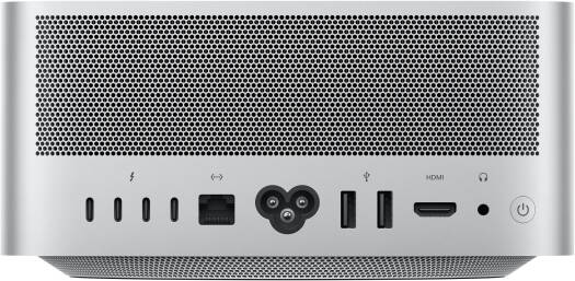 Apple Mac Studio, M2 Ultra Chip, 24-Core CPU, 76-Core GPU, 32-Core Neural Engine, 192GB RAM, 4TB SSD, 2 Thunderbolt 4 Ports, 1 SDXC Card Slot, 2 USB-A Ports, 10GB Ethernet, Silver | Z180000ER - Image 3