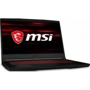 MSI GF63 Thin - Intel Core i5-10300H, 8GB RAM, 256GB NVMe SSD, Nvidia GeForce GTX 1650 Max-Q 4GB, 15.6" FHD (1920x1080), Backlit ENG KB, Window 10 Home - Black | GF63-10SC-035