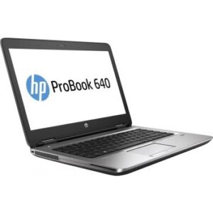 Renewed - HP ProBook 640 G2 Business 14 Inch Display Laptop, Intel Core i5-i5-6300U 6th Generation CPU, 8GB DDR4 RAM, 256GB SSD, Intel HD Graphics 520, Windows 10 Pro | 1MY61EC