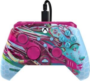 PDP Xbox Series X/S And PC Android Dreams REMATCH GLOW Advanced Wired Controller, Programmable Buttons, USB-C, Glow In The Dark, Officially Licensed By Xbox | 049-023-ADDM