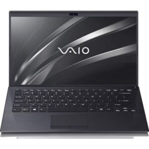 Vaio SX14 Notebook - Intel Core i5 10210U, 8GB LPDDR3 RAM, 256GB PCIe NVMe SSD, 14" FHD (1920x1080), Backlit Arabic Keyboard Window 10 Pro - Black | NZ14V2ME004P